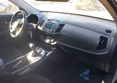 2012 Kia Sportage Ex из США, поврежденный, VIN KNDPCCA21C7325033